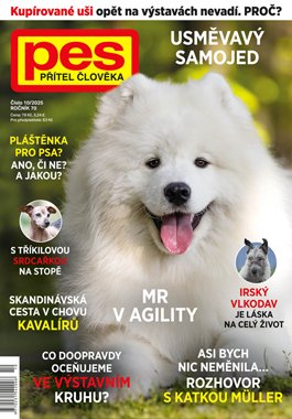 obálka časopisu Pes přítel člověka 10/2025