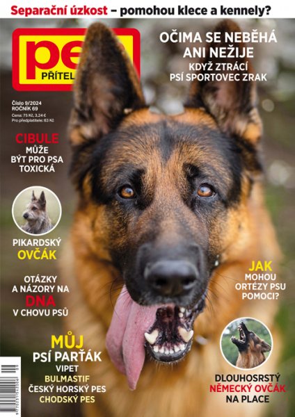 obálka časopisu Pes přítel člověka 9/2024