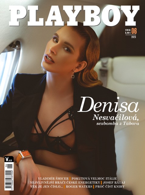 obálka časopisu Playboy 6/2023