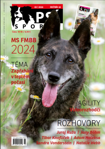 obálka časopisu Psí sporty 3/2024