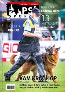 obálka časopisu Psí sporty 6/2025