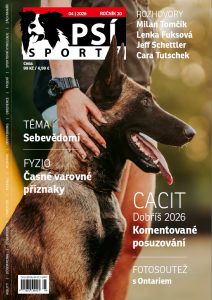 obálka časopisu Psí sporty 4/2026