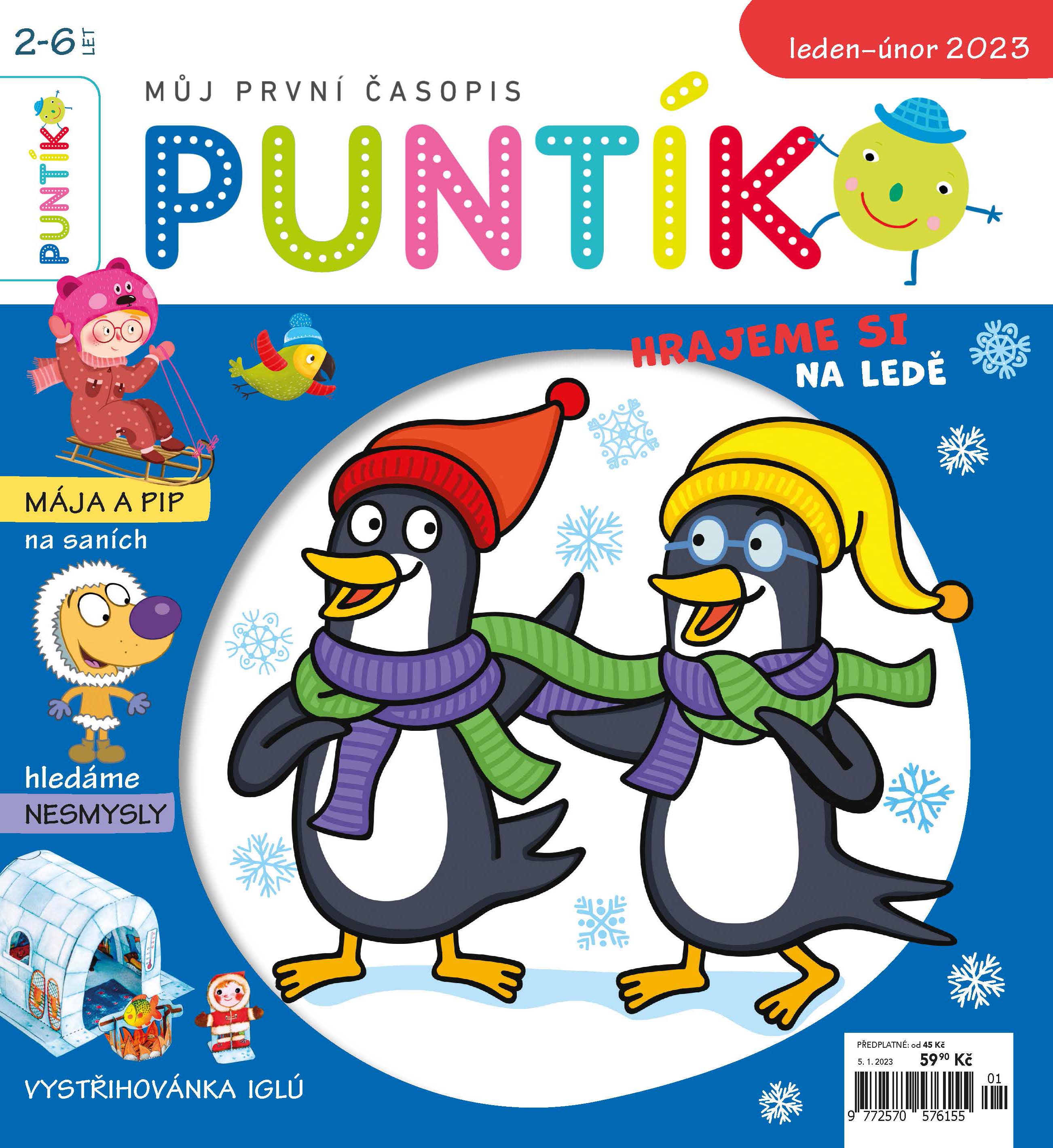 obálka časopisu PUNTÍK 1-2/2023