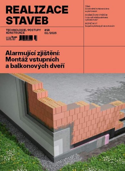 obálka časopisu Realizace staveb 2/2026