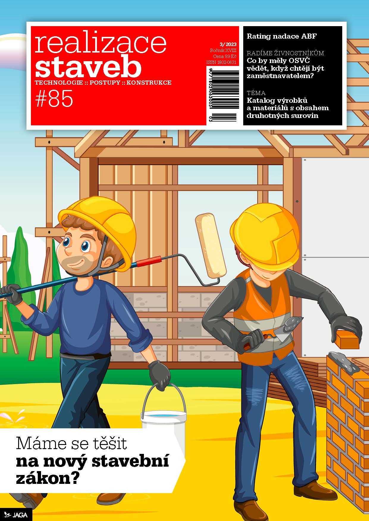 obálka časopisu Realizace staveb 3/2023