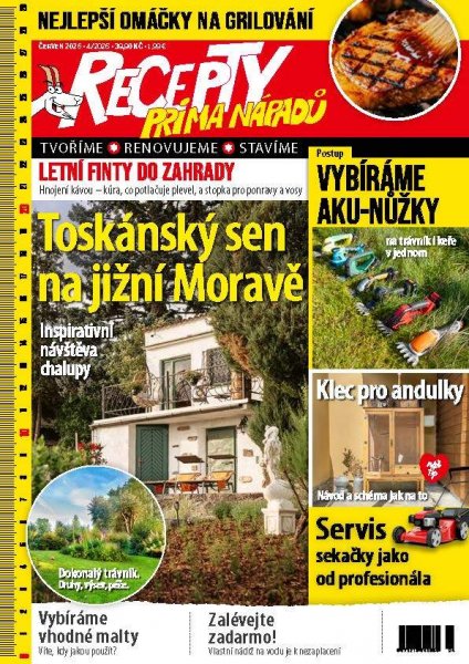 obálka časopisu Recepty prima nápadů 4/2026
