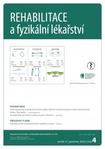 obálka časopisu Rehabilitace a fyzikální lékařství  4/2024