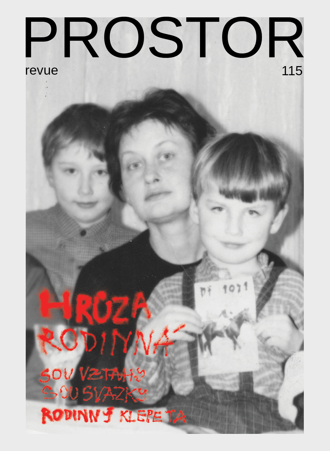 obálka časopisu Revue Prostor 115/2021