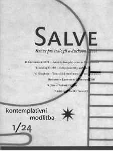 obálka časopisu Salve 1/2024