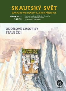 obálka časopisu Skautský svět únor/22
