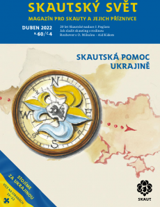 obálka časopisu Skautský svět duben/22