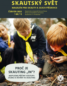 obálka časopisu Skautský svět červen/22