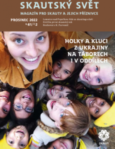 obálka časopisu Skautský svět prosinec/22