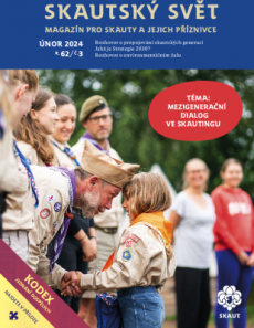 obálka časopisu Skautský svět únor/2024