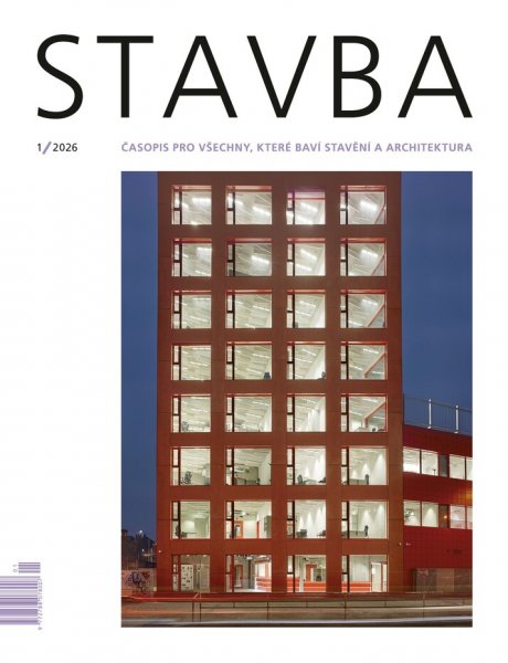 obálka časopisu Stavba 1/2026
