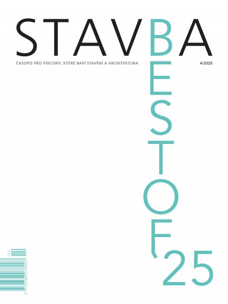 obálka časopisu Stavba 4/2025