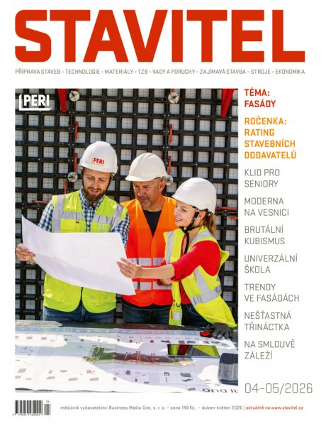 obálka časopisu Stavitel 4-5/2026