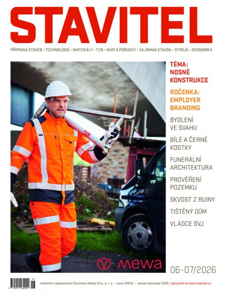 obálka časopisu Stavitel 6-7/2026