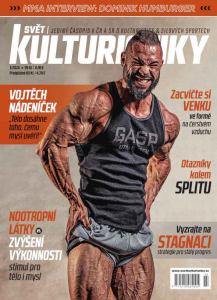 obálka časopisu Svět kulturistiky 3/2024