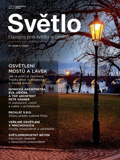 obálka časopisu Světlo 1/2025