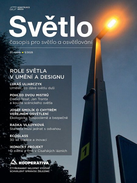 obálka časopisu Světlo 3/2025