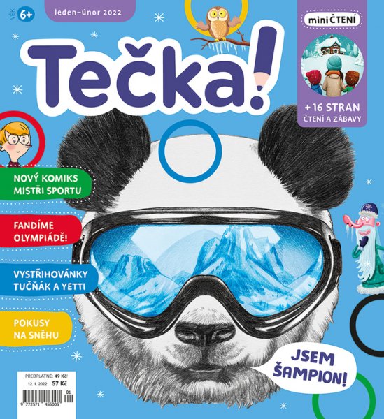 obálka časopisu Tečka! 1-2/2022