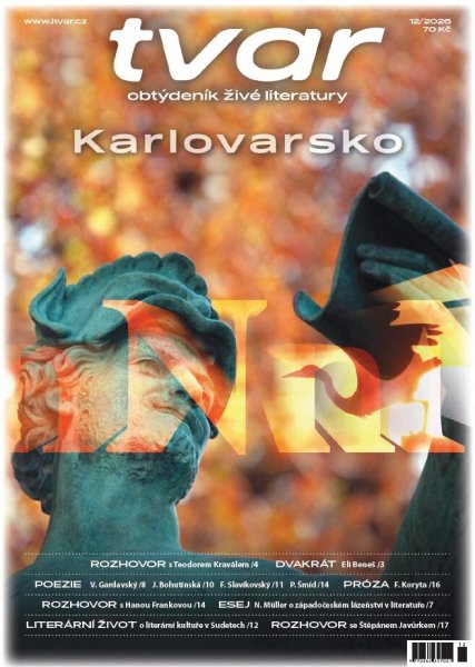 obálka časopisu Tvar 12/2026