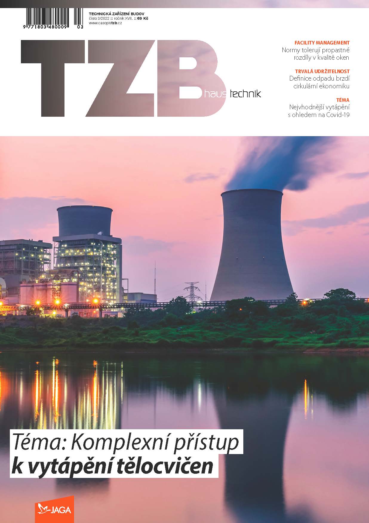 obálka časopisu TZB Haustechnik 3/2022