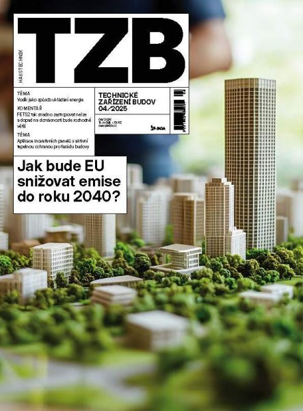 obálka časopisu TZB Haustechnik 4/2025