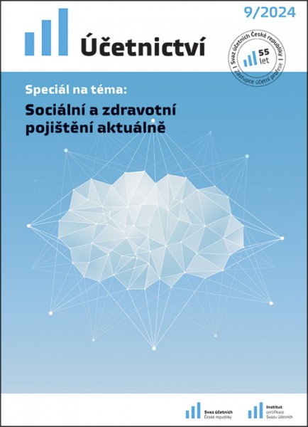 obálka časopisu Účetnictví 9/2024