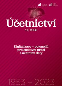 obálka časopisu Účetnictví 11/2023