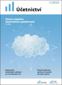 obálka časopisu Účetnictví 1/2024