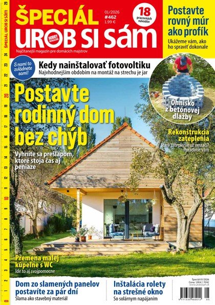 obálka časopisu Urob si sám Speciál 1/2026