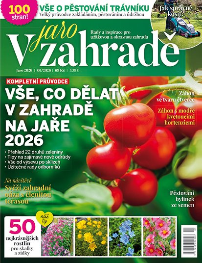 obálka časopisu V Zahradě 1/2026