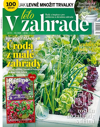 obálka časopisu V Zahradě 2/2026