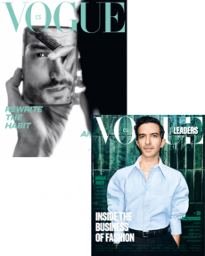 obálka časopisu VOGUE (89) 6/2026 + leaders
