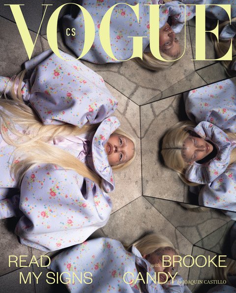 obálka časopisu VOGUE limitovaná edice 10/2025 Brooke Candy