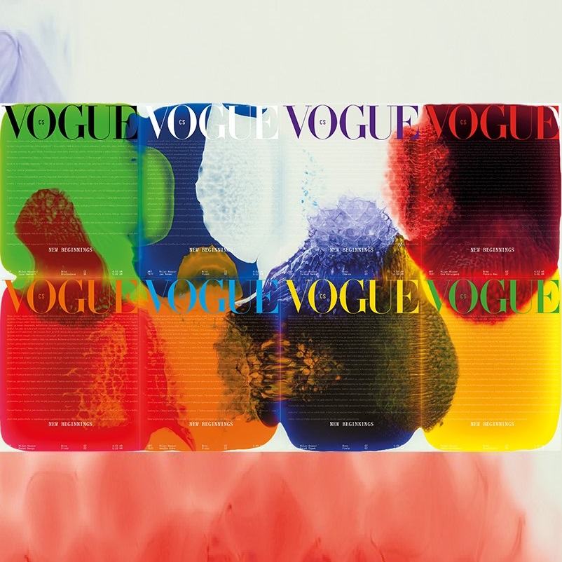 obálka časopisu VOGUE limitovaná edice set 9/2021