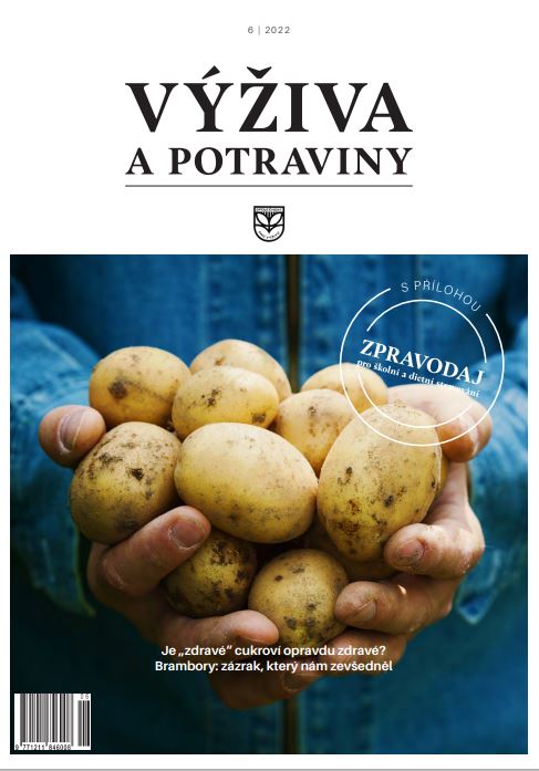obálka časopisu Výživa, potraviny a zdraví 6/2022
