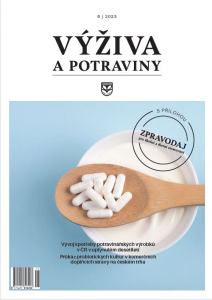 obálka časopisu Výživa, potraviny a zdraví 6/2023