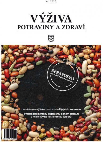 obálka časopisu Výživa, potraviny a zdraví 4/2026
