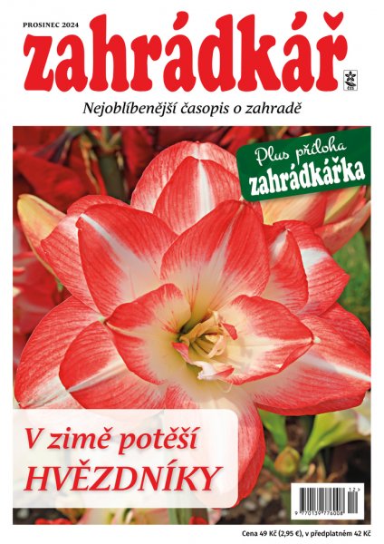 obálka časopisu Zahrádkář 12/2024