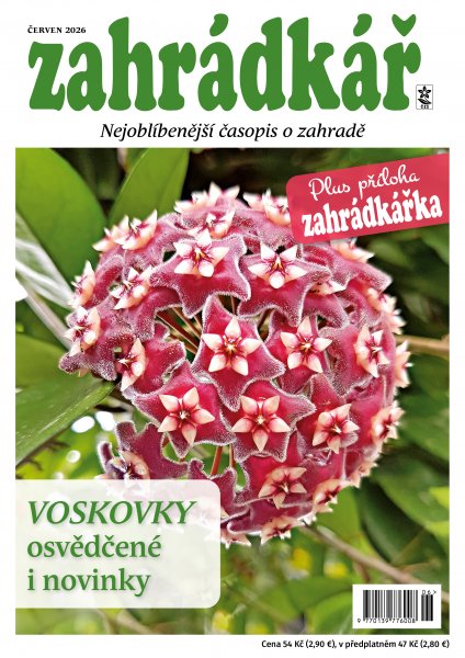obálka časopisu Zahrádkář 6/2026