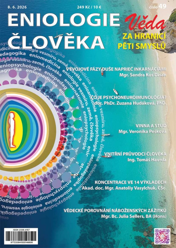 titulní strana časopisu Eniologie člověka a jeho předplatné