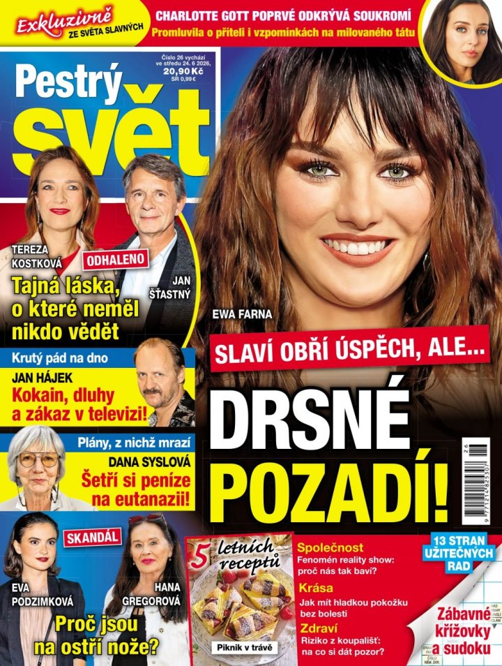 titulní strana časopisu Pestrý svět a jeho předplatné
