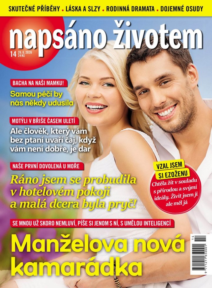 titulní strana časopisu Napsáno životem a jeho předplatné