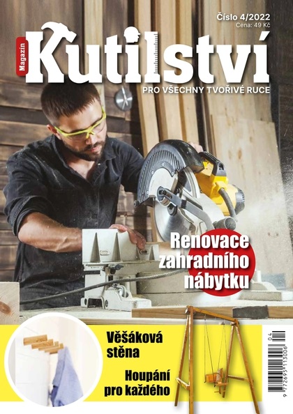 titulní strana časopisu KUTILSTVÍ a jeho předplatné