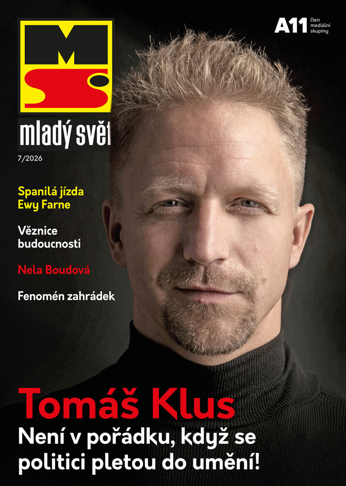 titulní strana časopisu Mladý Svět a jeho předplatné