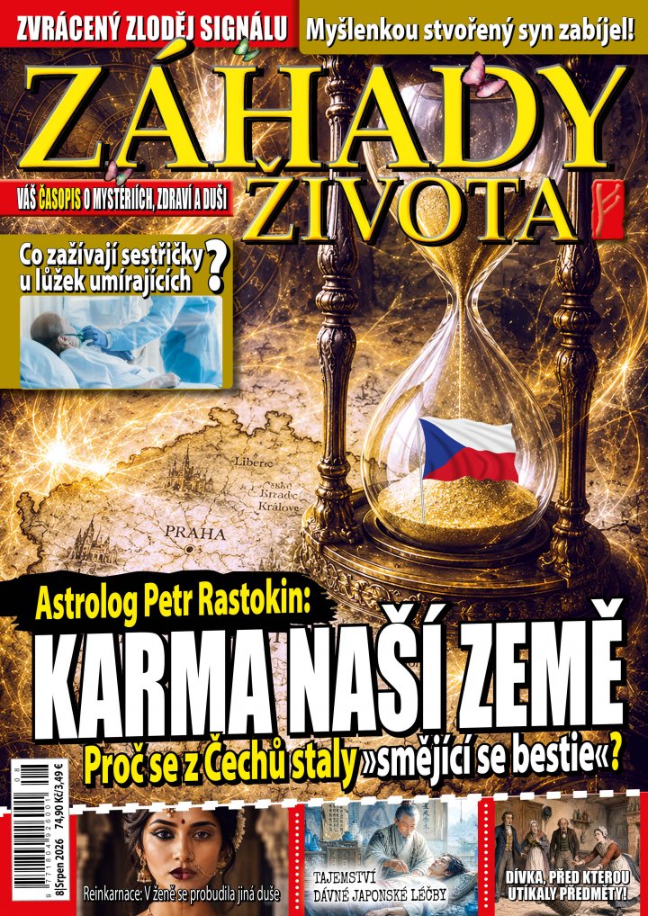 titulní strana časopisu Záhady života a jeho předplatné