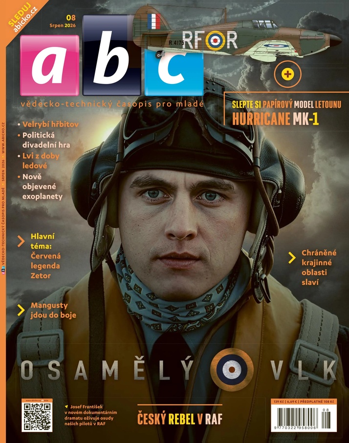 titulní strana časopisu abc a jeho předplatné